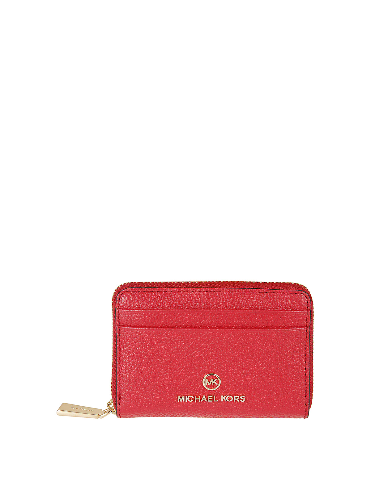 Cartera Michael Kors pequeña con logo rojo